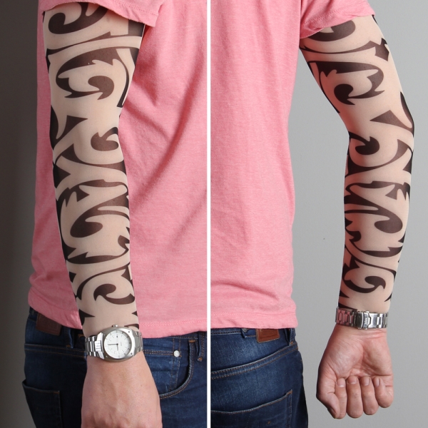 Tattoo Sleeve 06 - Tribal Inverted