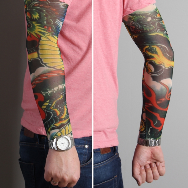 Tattoo Sleeve 32 - Gekleurde Draak