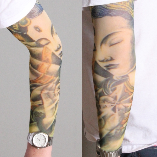 Tattoo Sleeve 35 - Buddha Gekleurd