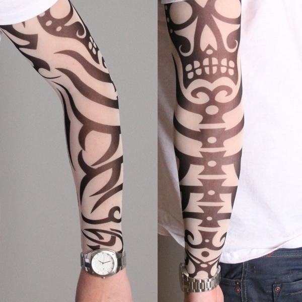 Tattoo Sleeve 36 - Tribal Skelet Tattoo Sleeve 36 - Tribal Skelet