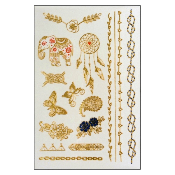 3D Flash Tattoos Set 3 (10 x 15 cm)