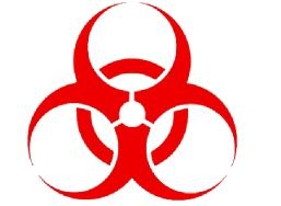 Biohazard rood 