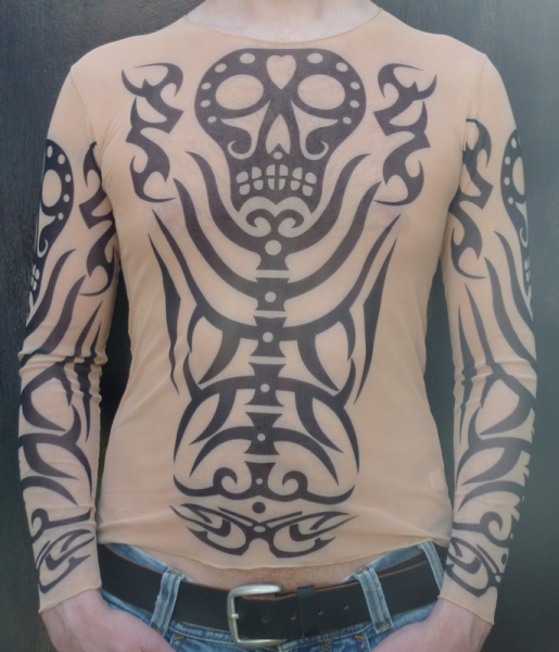 Tattoo t-shirt lange mouw 4