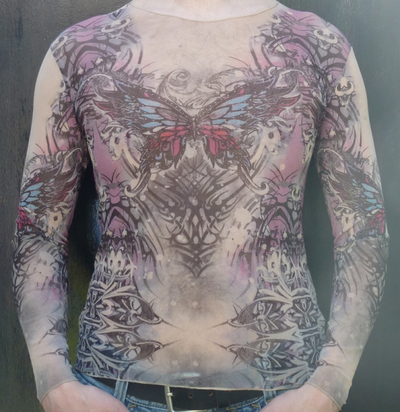 Tattoo t-shirt lange mouw 6