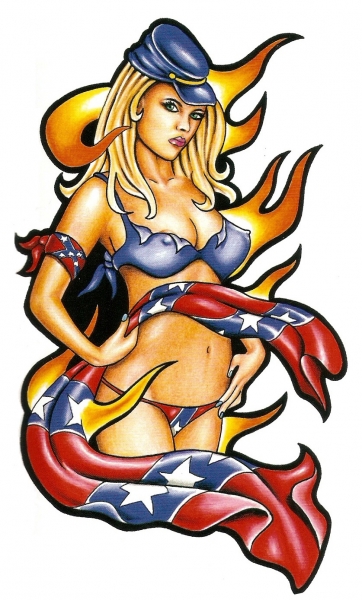Redneck Confederate Girl
