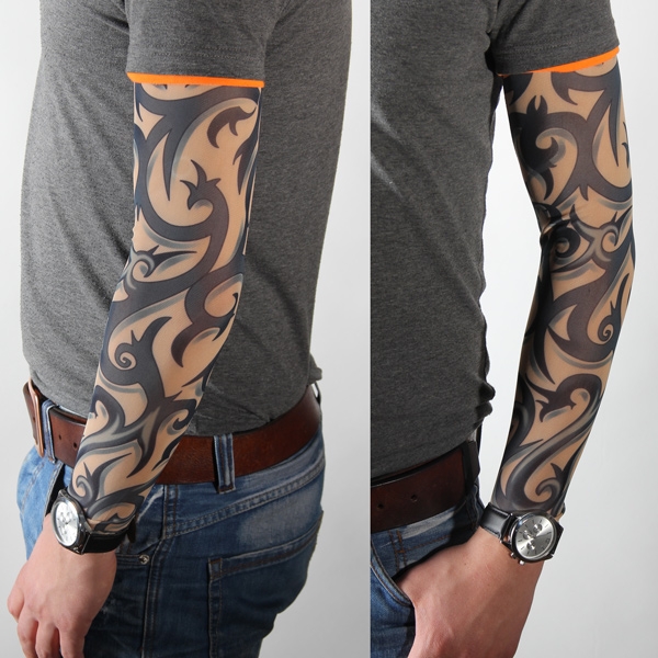 Sleeve 21 Tribal Blauw