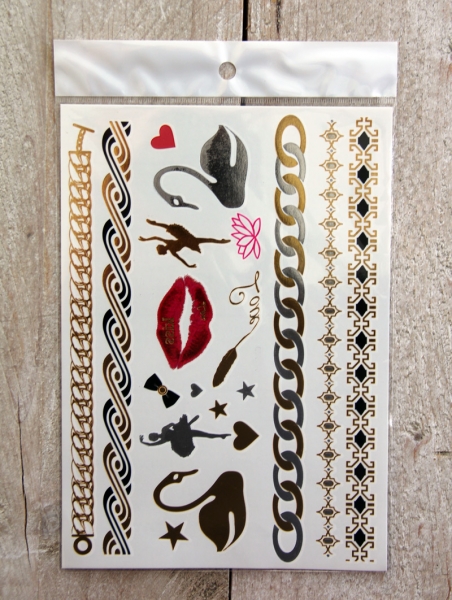 Gouden Tattoos Set 9 (15x21 cm)