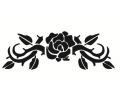  Bloemen & Planten (8 x 10 cm) tattoo voorbeeld Roos
