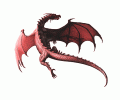  Draken tattoo voorbeeld Red Dragon