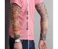   tattoo voorbeeld Tattoo Sleeve 31 - Dobbelsteen Ride