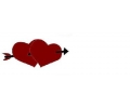  Liefde / Valentijn tattoo voorbeeld Hartje met pijl 3