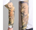  Tattoo sleeves armen tattoo voorbeeld Tattoo Sleeve 35 - Buddha Gekleurd