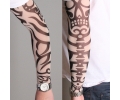   tattoo voorbeeld Tattoo Sleeve 36 - Tribal Skelet