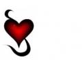  Liefde / Valentijn tattoo voorbeeld Hartje links