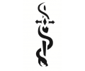  Overige Symbolen tattoo voorbeeld Slang zwaard