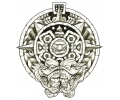 Azteken tattoo voorbeeld Azteken 6