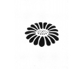  Bloemen & Planten (8 x 10 cm) tattoo voorbeeld Bloem 1