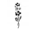  Bloemen & Planten (8 x 10 cm) tattoo voorbeeld Bloem 2