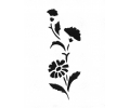  Bloemen & Planten (8 x 10 cm) tattoo voorbeeld Bloem 4