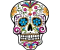   tattoo voorbeeld Day of the Dead Skull 7