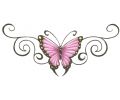  Onderrug Tattoos tattoo voorbeeld Onderrug Tattoo Butterfly