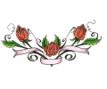  Onderrug Tattoos tattoo voorbeeld Onderrug Tattoo Rozen