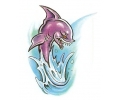  Haaien tattoo voorbeeld Paarse Haai