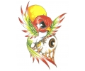  Nieuw!!! Plaktattoos tattoo voorbeeld This Bird Sees You