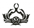  Auto Fanaat tattoo voorbeeld Volkswagen Tribal Pride