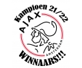   tattoo voorbeeld Ajax Kampioen 21/22