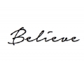  Nieuw!!! Plaktattoos tattoo voorbeeld Believe 1