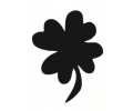  Bloemen & Planten (8 x 10 cm) tattoo voorbeeld Klavertje 4 sjab