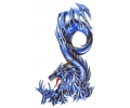  Draken tattoo voorbeeld Blue Dragon 3