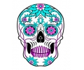  Day of the Dead Skulls tattoo voorbeeld Day of the Dead Skull 9