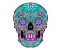  Day of the Dead Skulls tattoo voorbeeld Day of the Dead Skull 16