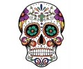  Day of the Dead Skulls tattoo voorbeeld Day of the Dead Skull 18