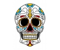  Day of the Dead Skulls tattoo voorbeeld Day of the Dead Skull 28