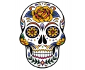  Day of the Dead Skulls tattoo voorbeeld Day of the Dead Skull 29