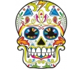  Day of the Dead Skulls tattoo voorbeeld Day of the Dead Skull 34