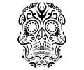 Day of the Dead Skulls tattoo voorbeeld Day of the Dead Skull 5