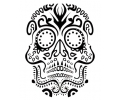  Day of the Dead Skulls tattoo voorbeeld Day of the Dead Skull 5