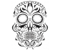  Day of the Dead Skulls tattoo voorbeeld Day of the Dead Skull 6