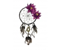  Dreamcatchers / Dromenvangers tattoo voorbeeld Dreamcatcher met Bloemen