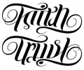 Pols Tattoo - Spreuken tattoo voorbeeld Faith Trust