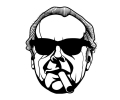  Hollywood tattoo voorbeeld Jack Nicholson 2