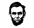  Politiek tattoo voorbeeld Lincoln