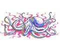  Zeemeermin tattoo voorbeeld Octopus 2