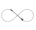  Pols Tattoo - Infinity tattoo voorbeeld Pijl Infinity