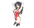  Pin-ups / Naakt (18+) tattoo voorbeeld Pin-up 5