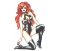  Pin-ups / Naakt (18+) tattoo voorbeeld Pin-up 6